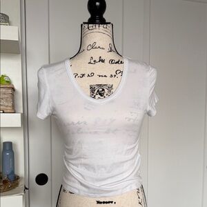 Olivia Rae White Scoop Neck Tank Top